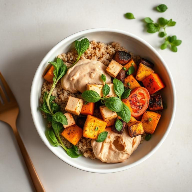 Mediterranean Tofu Bowl